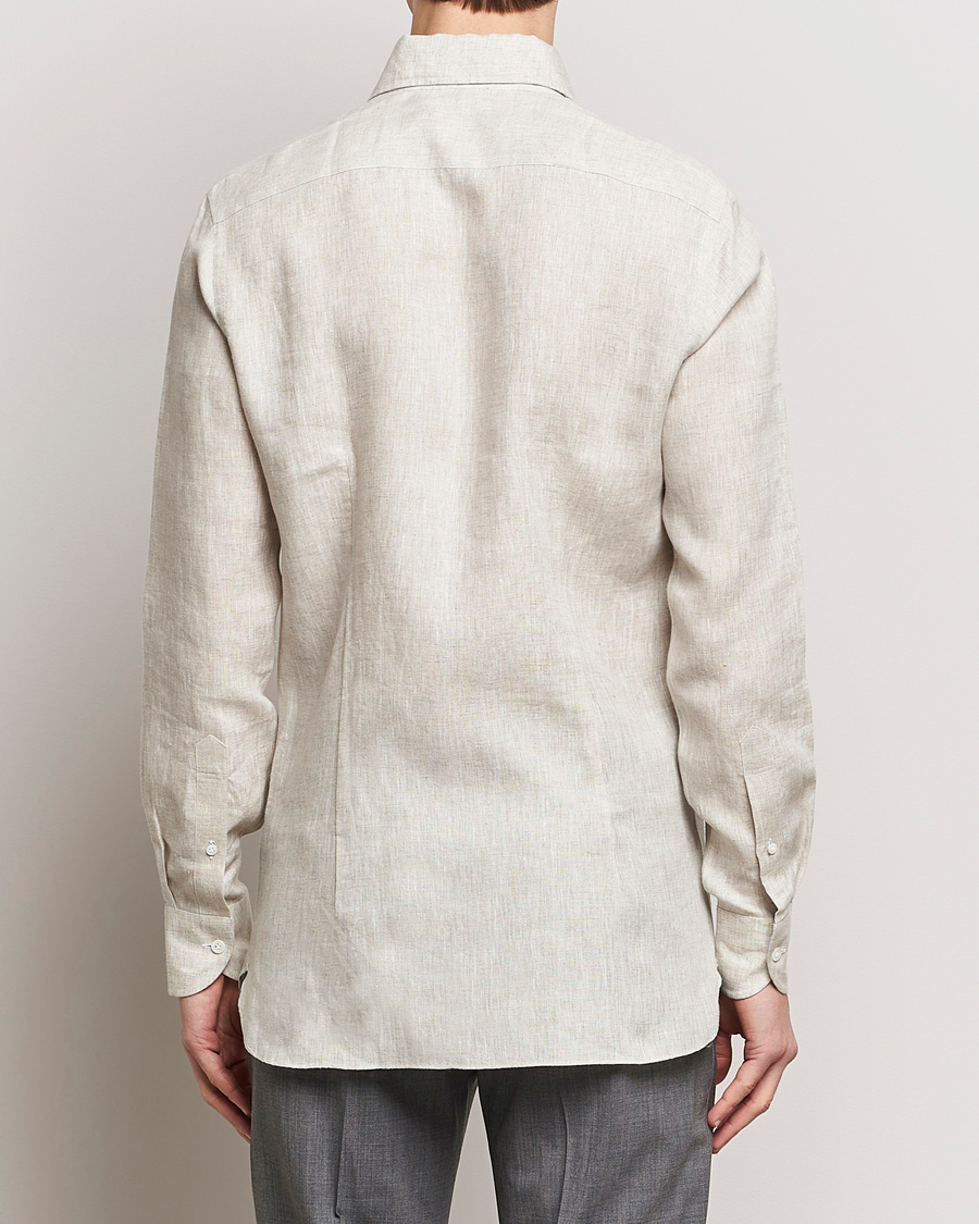 Herren | Hemden | 100Hands | Linen Shirt Oatmeal