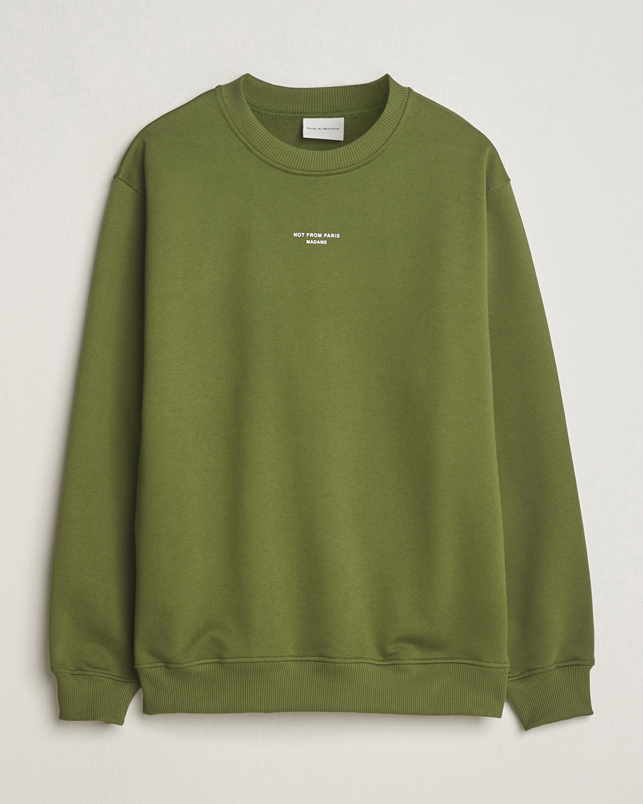 Herren | Pullover | Drôle de Monsieur | Classic NFPM Sweatshirt Khaki