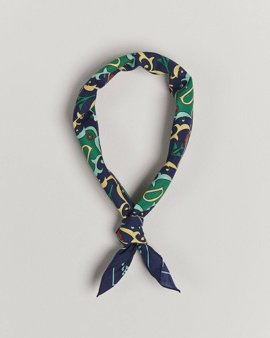 Herren | Drôle de Monsieur Printed Bandana Navy | Drôle de Monsieur | Printed Bandana Navy