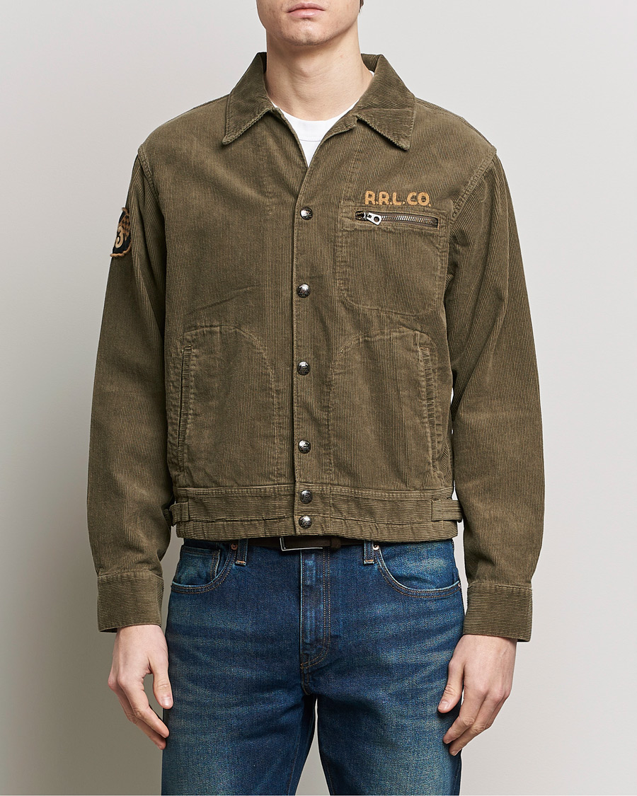 Herren | Klassische Jacken | RRL | Walker Corduroy Jacket Olive