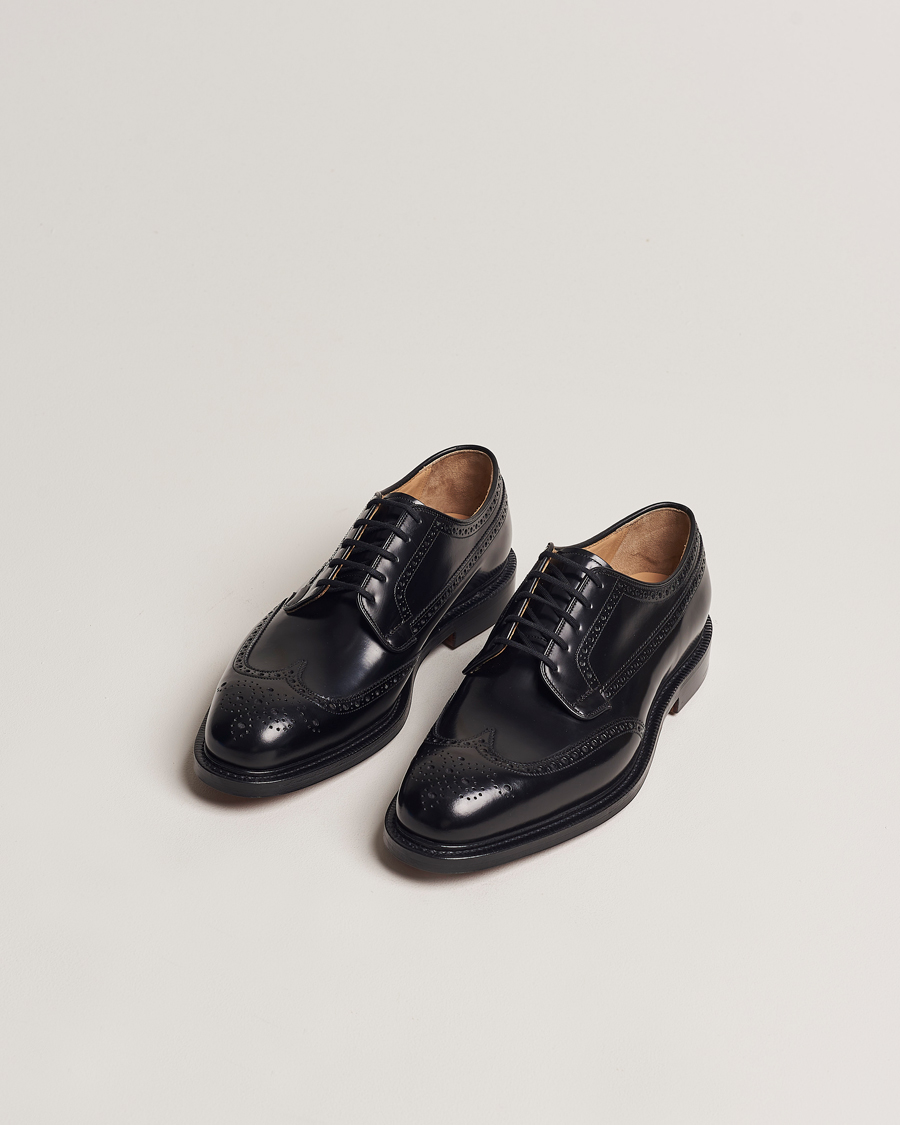 Men | Handmade shoes | Church\'s | Grafton Polished Binder Black