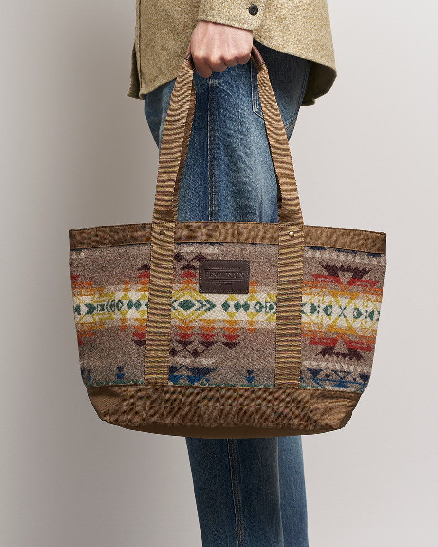 Herren | Pendleton Zip Tote Bag Highland Peak Tan | Pendleton | Zip Tote Bag Highland Peak Tan