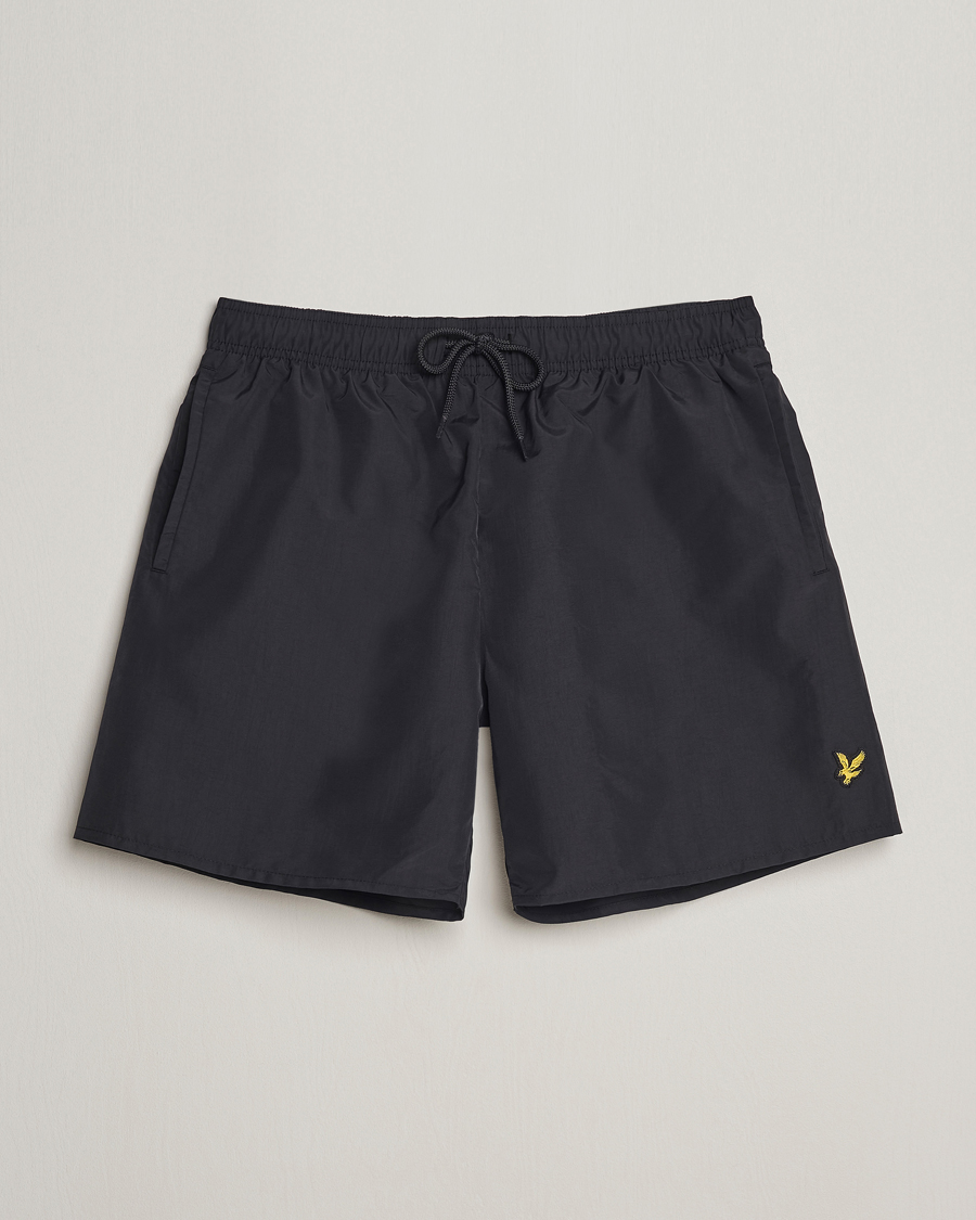 Herren | Badehosen | Lyle & Scott | Plain Swimshorts Jet Black