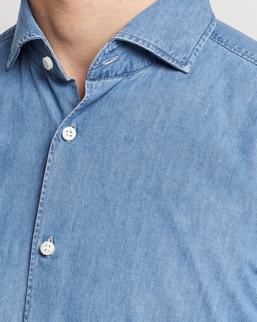 Herren | Hemden | BOSS BLACK | Hal Cotton Shirt Medium Blue