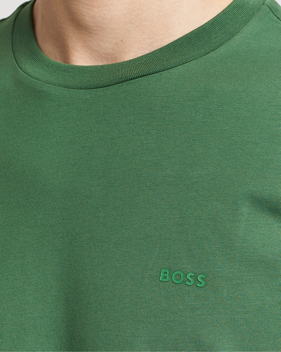 Herren | T-Shirts | BOSS BLACK | Thompson Crew Neck T-Shirt Open Green