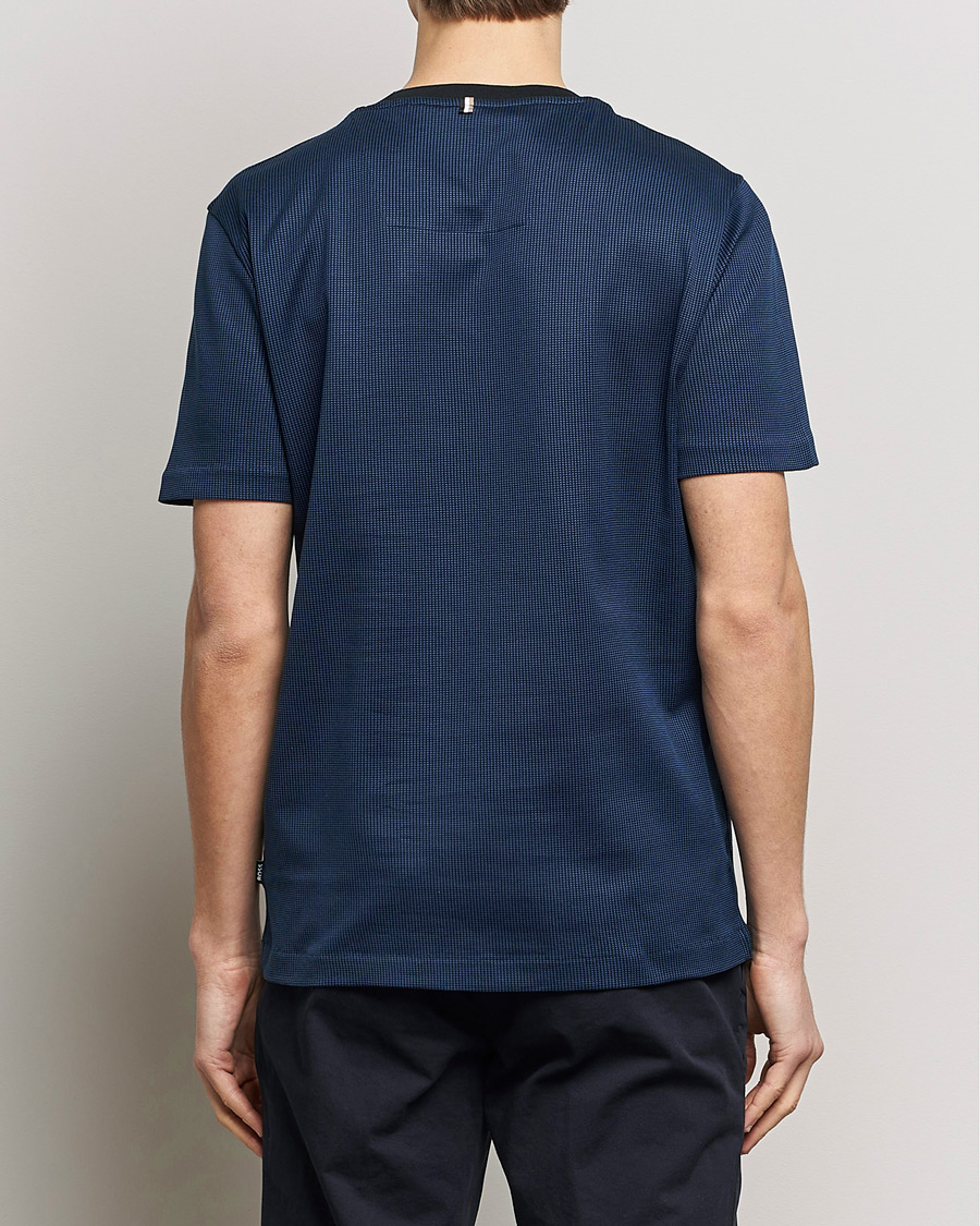 Herren | T-Shirts | BOSS BLACK | Tiburt Crew Neck T-Shirt Dark Blue