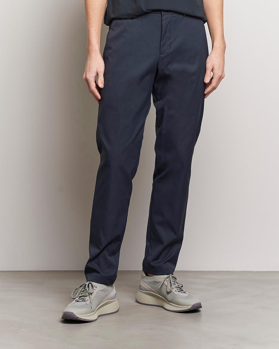 Men | Trousers | BOSS GREEN | Phoenix Golf Trousers Dark Blue