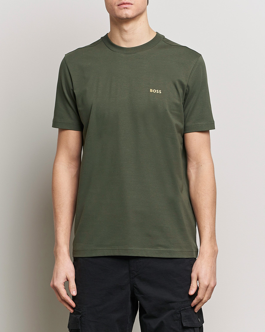 Herren | Kleidung | BOSS GREEN | Crew Neck T-Shirt Open Green