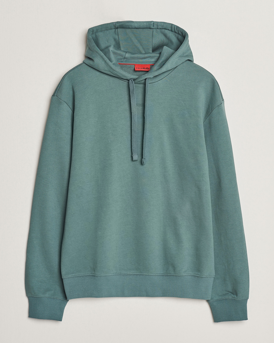 Herren | Pullover | HUGO | Dapo Logo Hoodie Dark Green