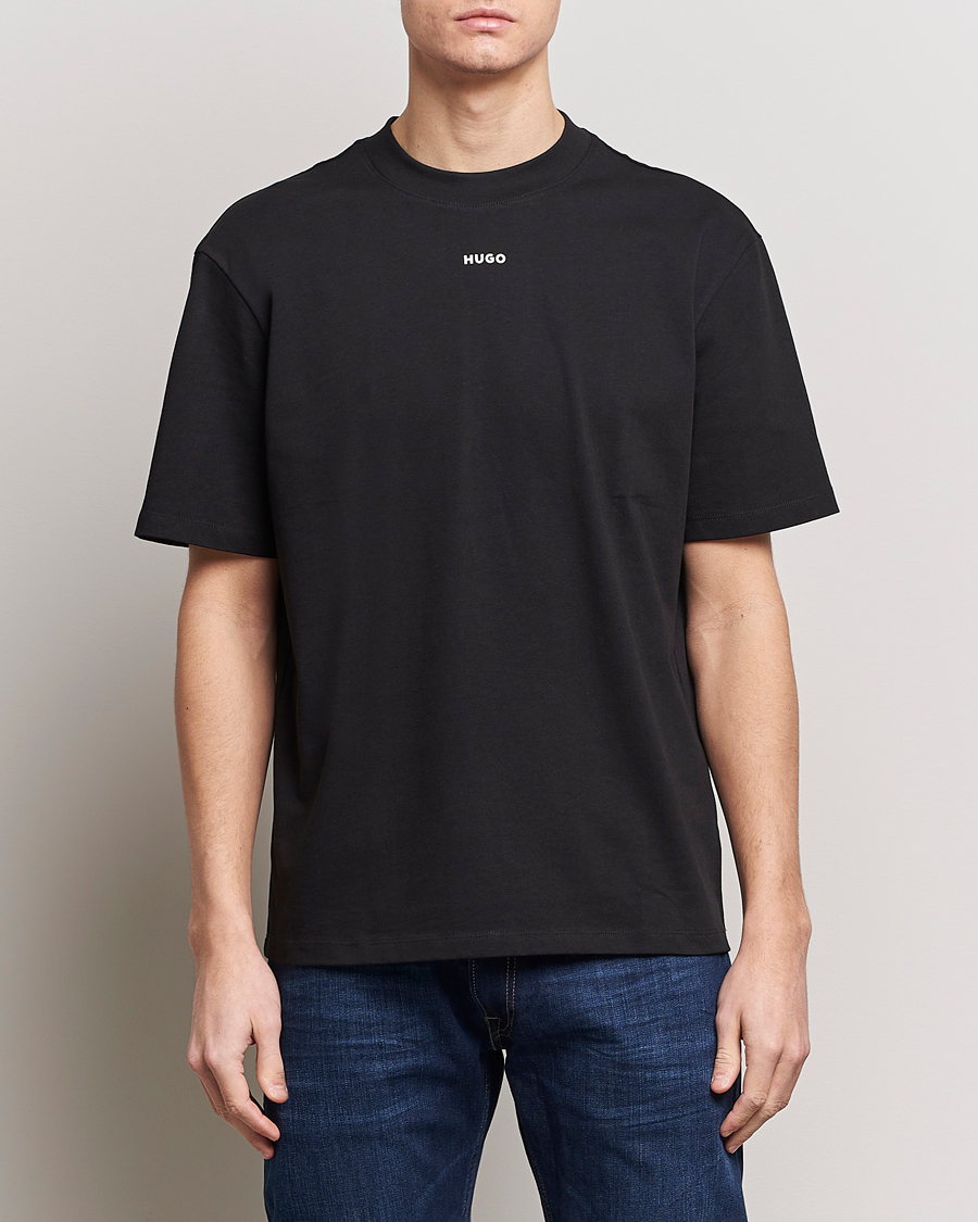 Herren | Schwartze t-shirts | HUGO | Dapolino T-Shirt Black