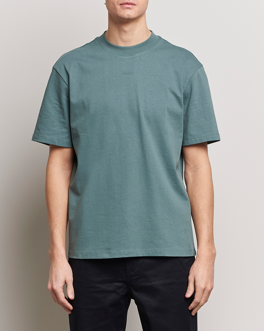 Herren | Kurzarm T-Shirt | HUGO | Dapolino T-Shirt Dark Green