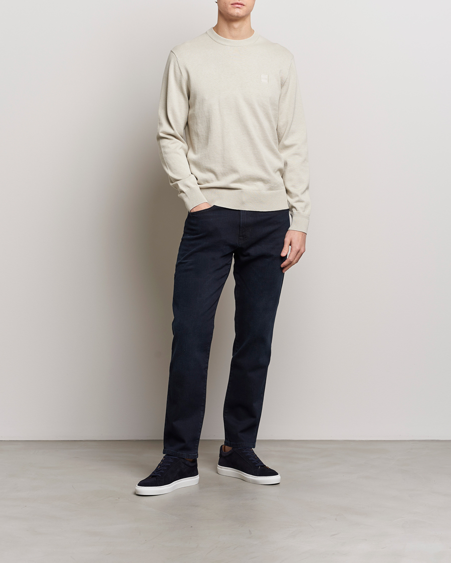 Herren | Pullover | BOSS ORANGE | Kanovano Knitted Sweater Light Beige