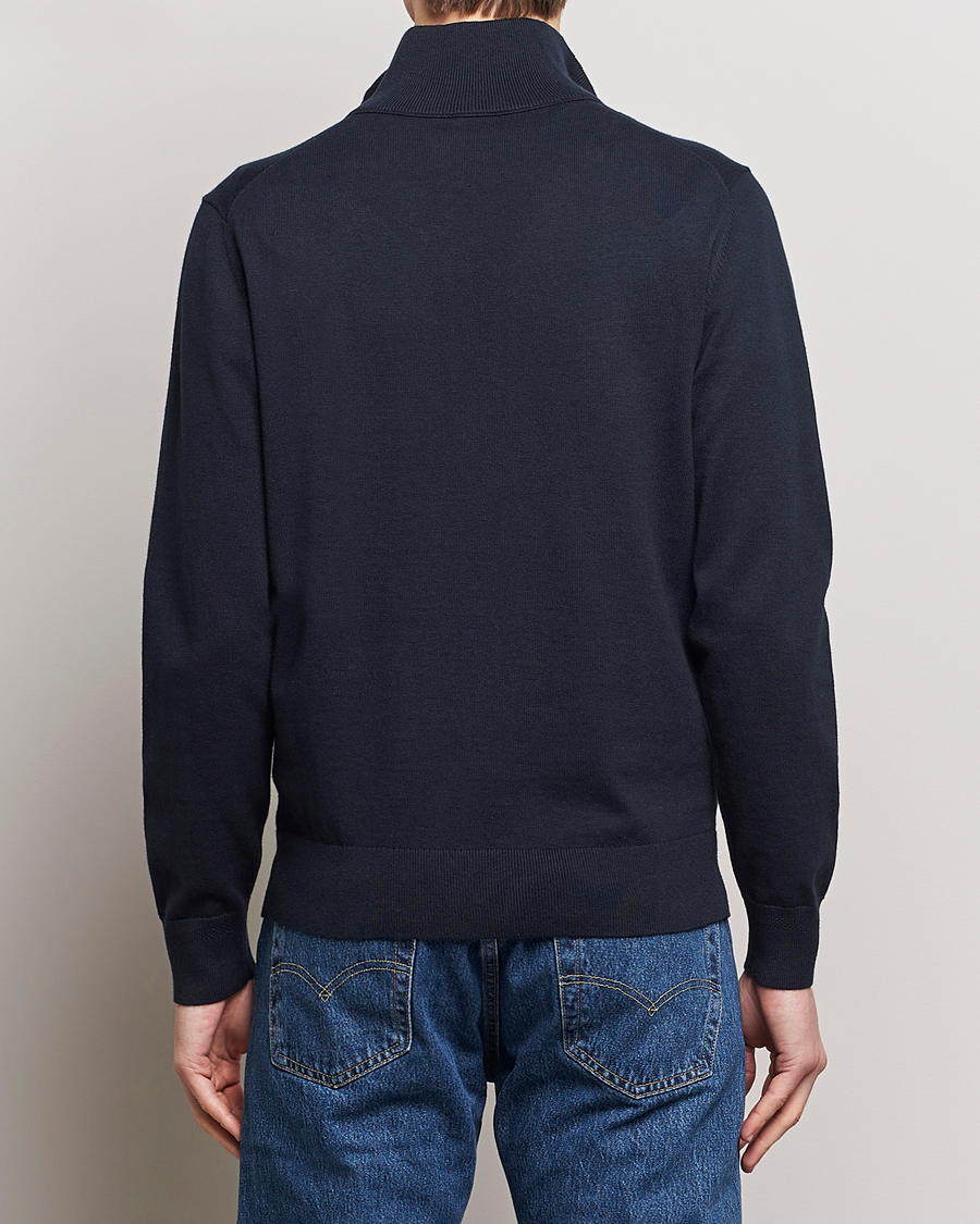 Herren | Pullover | BOSS ORANGE | Kanobix Knitted Half-Zip Dark Blue