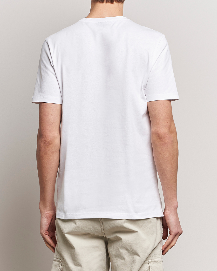 Herren | T-Shirts | BOSS ORANGE | Tales Logo Crew Neck T-Shirt White