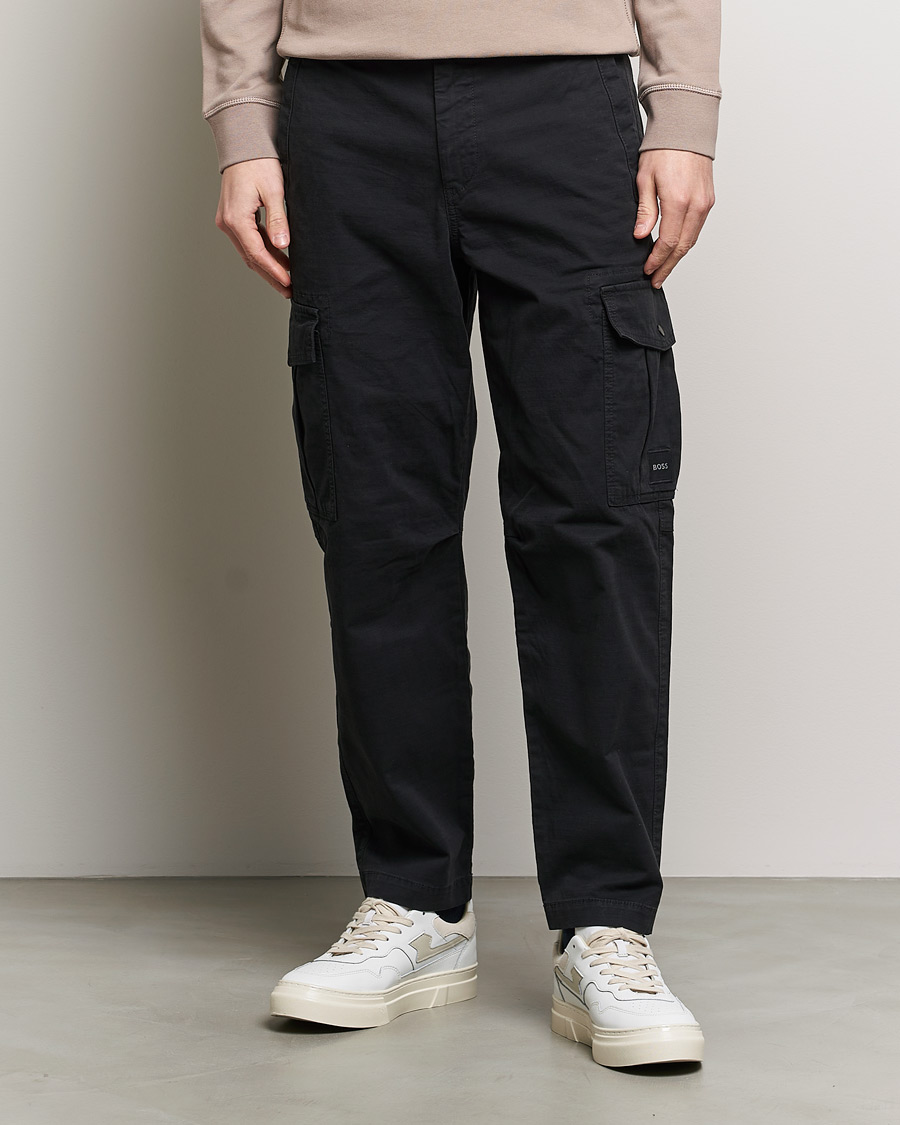 Herren | Kleidung | BOSS ORANGE | Sisla 5-Pocket Cargo Pants Black