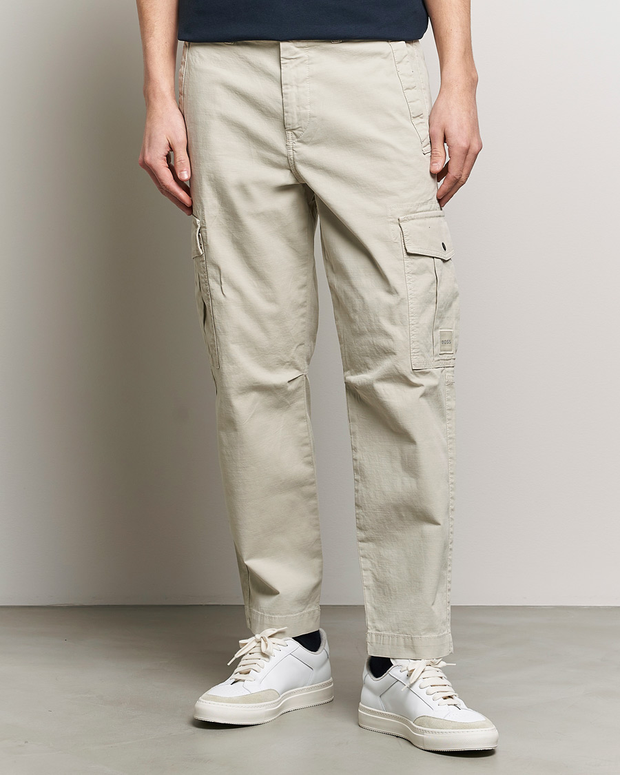 Herren | Kleidung | BOSS ORANGE | Sisla 5-Pocket Cargo Pants Light Beige