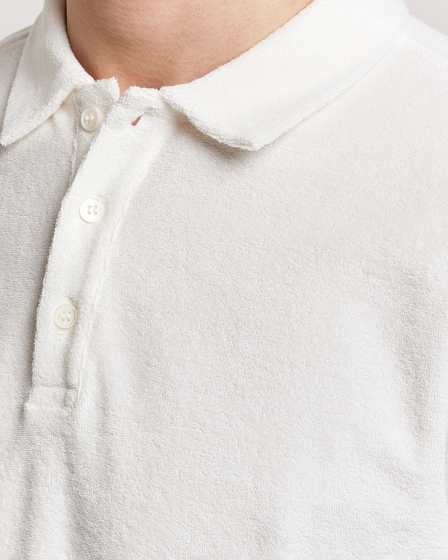 Herren | Poloshirts | Zanone | Terry Cotton Polo White