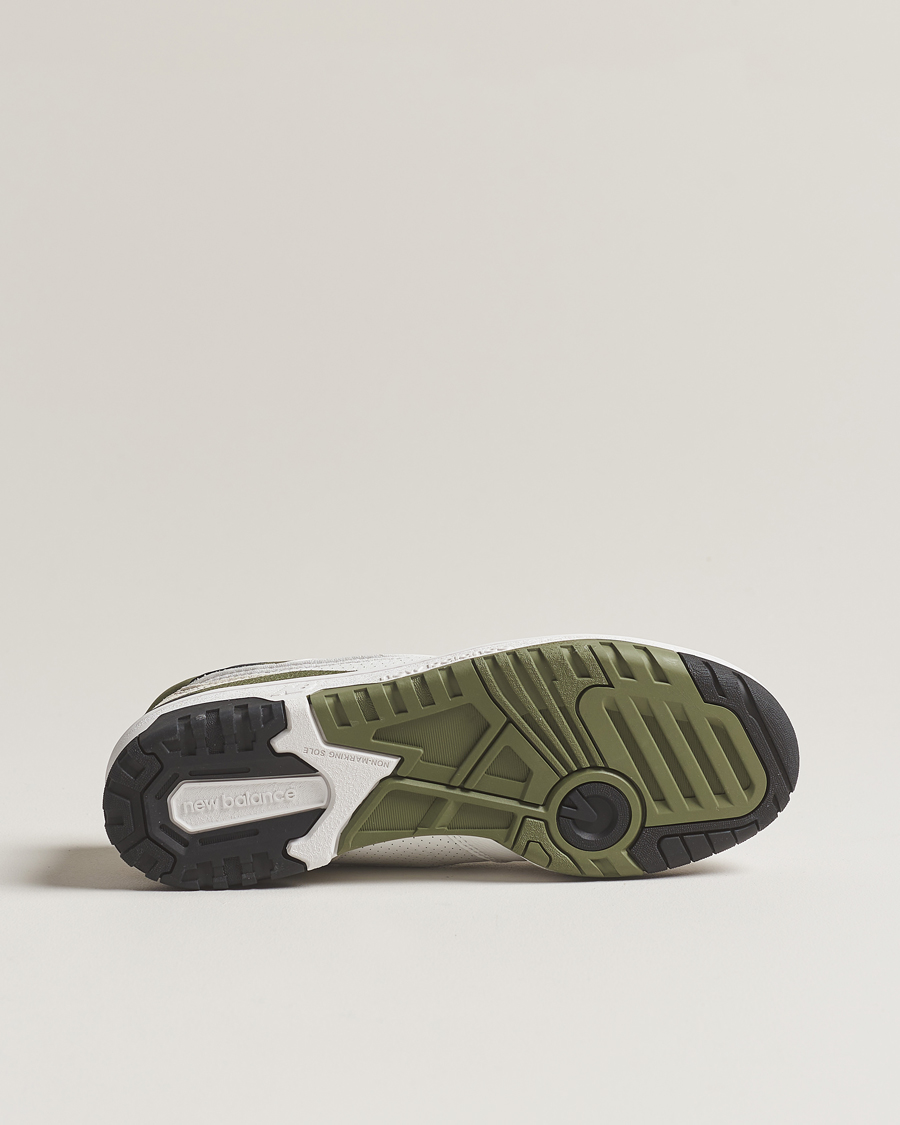 Herren | New Balance 550 Sneakers White/Green | New Balance | 550 Sneakers White/Green