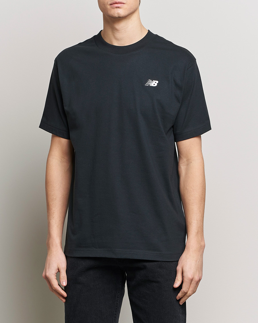 Herren | Kurzarm T-Shirt | New Balance | Essentials Cotton T-Shirt Black