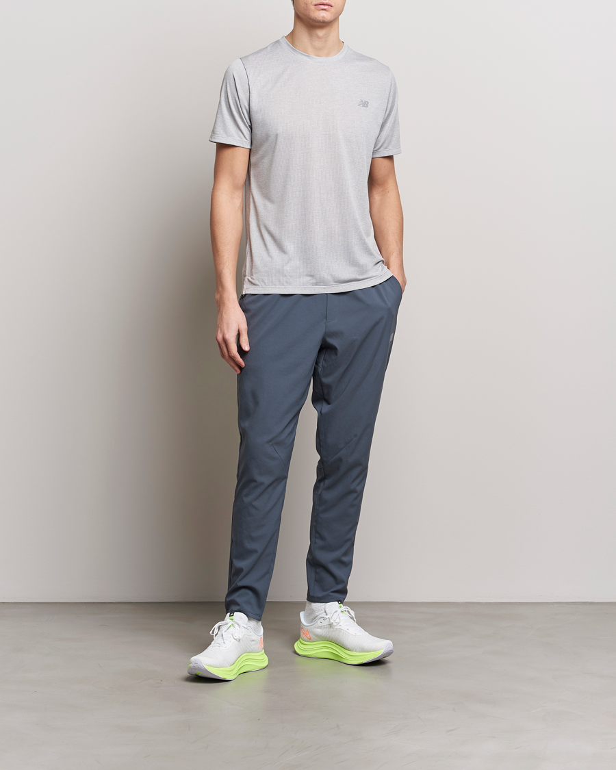 Herren | T-Shirts | New Balance Running | Athletics Short Sleeve T-Shirt Athletic Grey