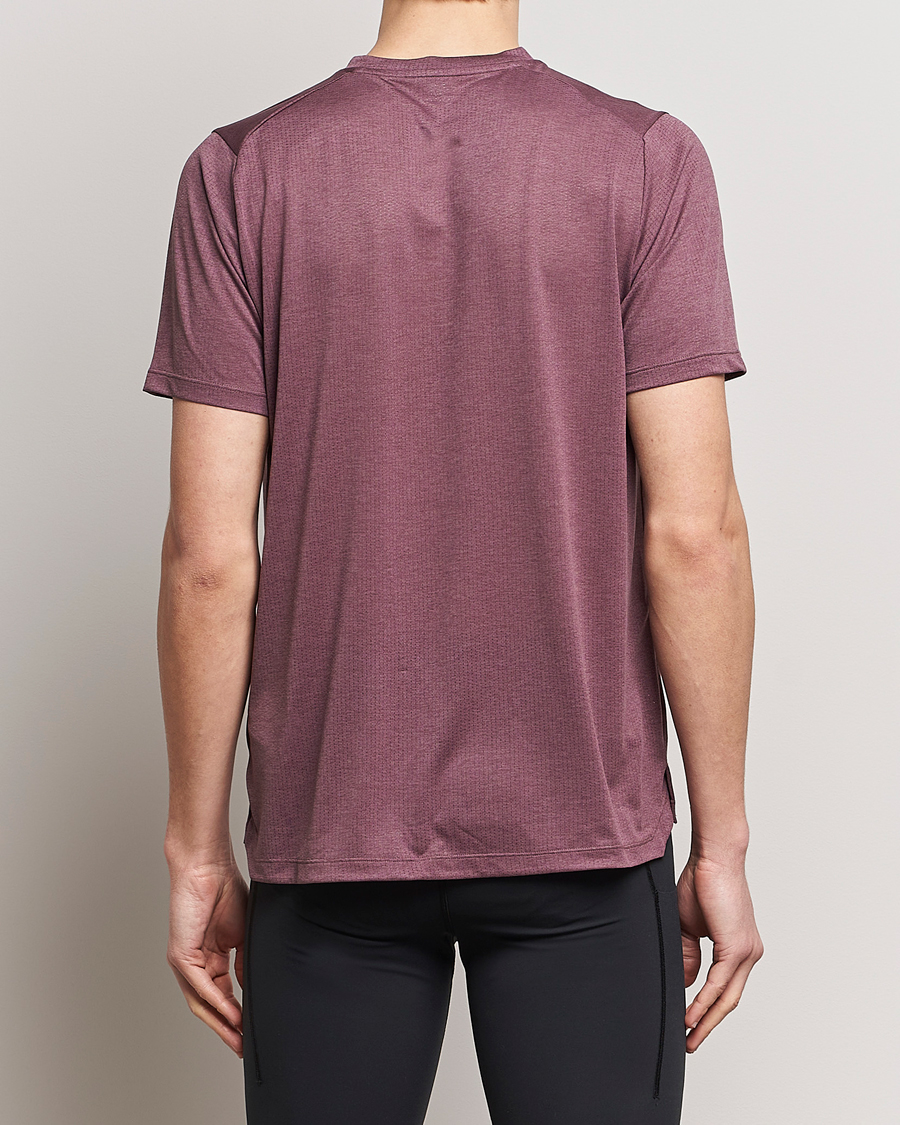 Herren | T-Shirts | New Balance Running | Athletics Run T-Shirt Licorice Heather