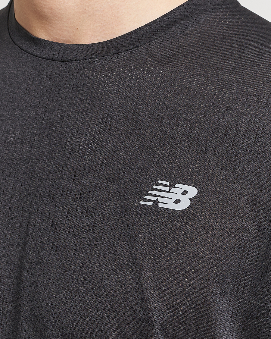 Herren | T-Shirts | New Balance Running | Athletics Long Sleeve T-Shirt Black