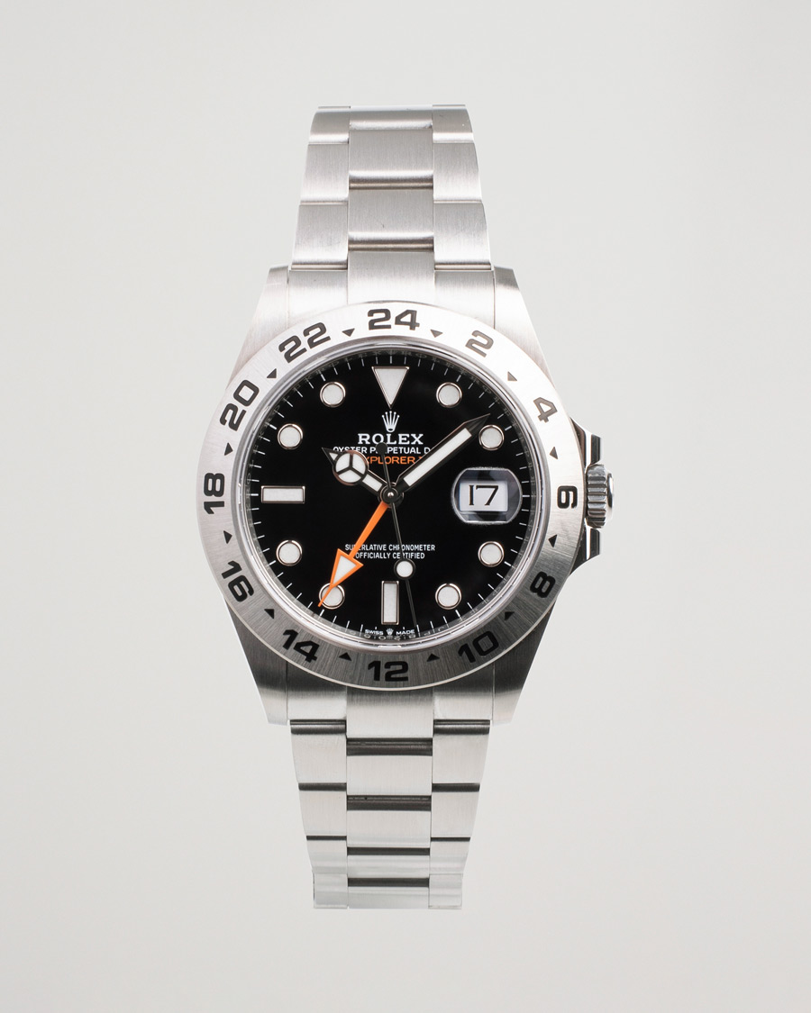 Herren | Rolex Pre-Owned Explorer II 226570 Silver | Rolex Pre-Owned | Explorer II 226570 Silver