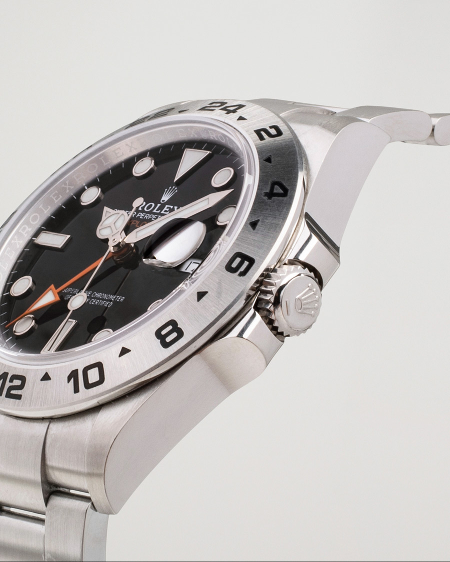 Herren | Rolex Pre-Owned Explorer II 226570 Silver | Rolex Pre-Owned | Explorer II 226570 Silver