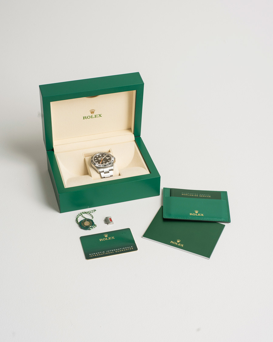 Herren | Rolex Pre-Owned Explorer II 226570 Silver | Rolex Pre-Owned | Explorer II 226570 Silver