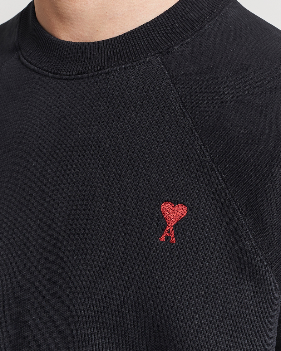 Herren | Pullover | AMI | Heart Logo Sweatshirt Black