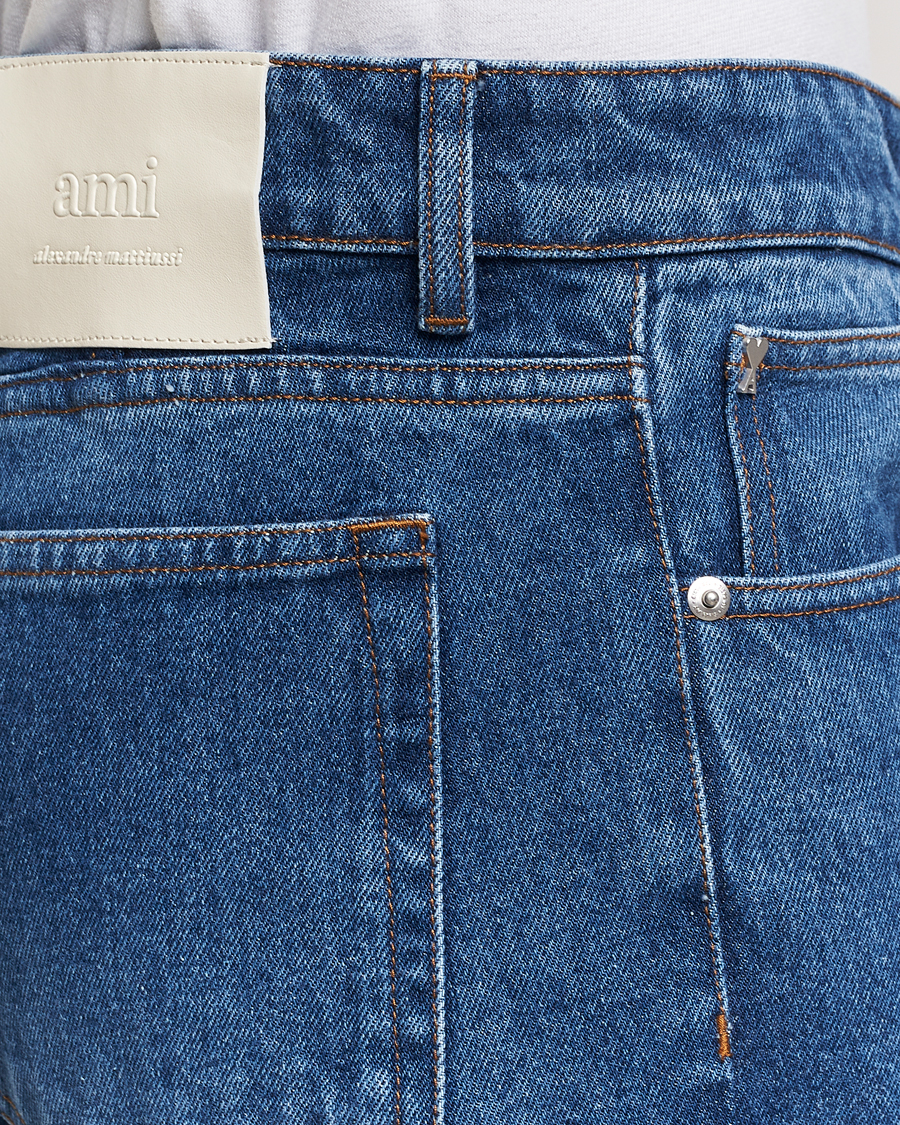 Herren | Jeans | AMI | Classic Fit Jeans Used Blue