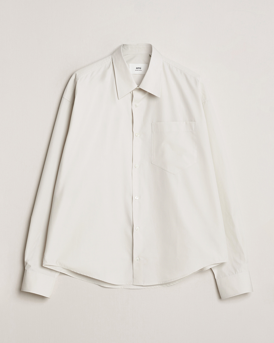 Herren | Hemden | AMI | Boxy Fit Shirt Chalk White