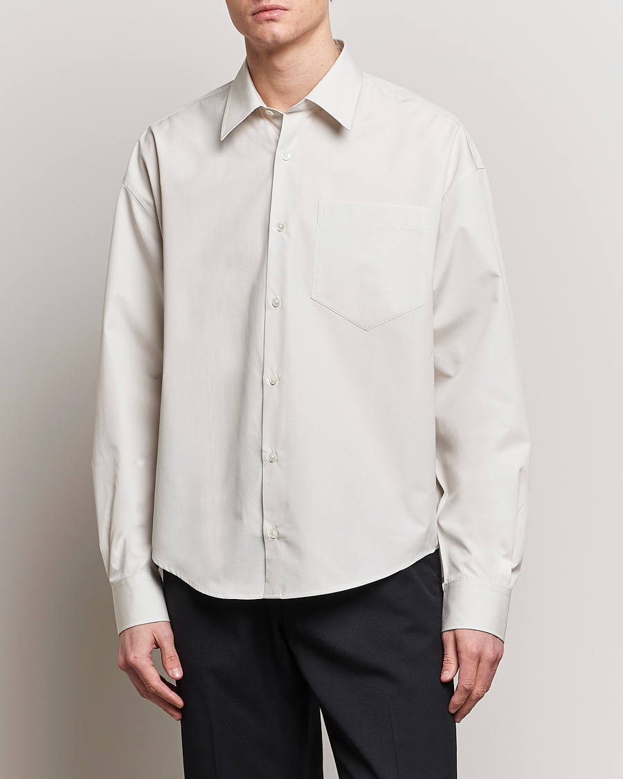 Herren | Kategorie | AMI | Boxy Fit Shirt Chalk White