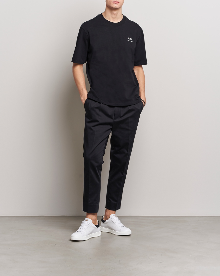 Herren | T-Shirts | AMI | Logo T-Shirt Black