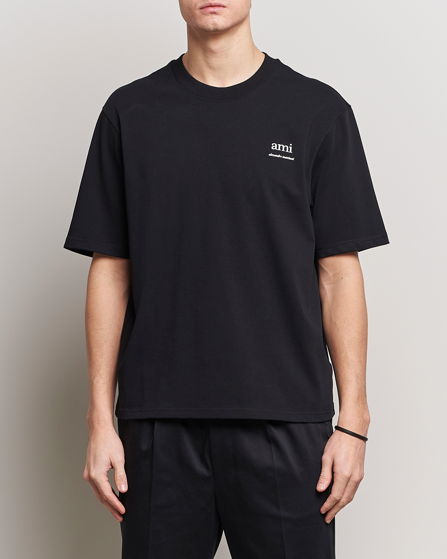 Herren | Kleidung | AMI | Logo T-Shirt Black
