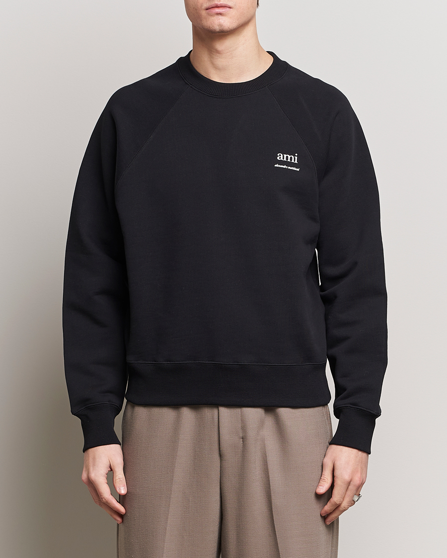 Herren | Kleidung | AMI | Logo Sweatshirt Black