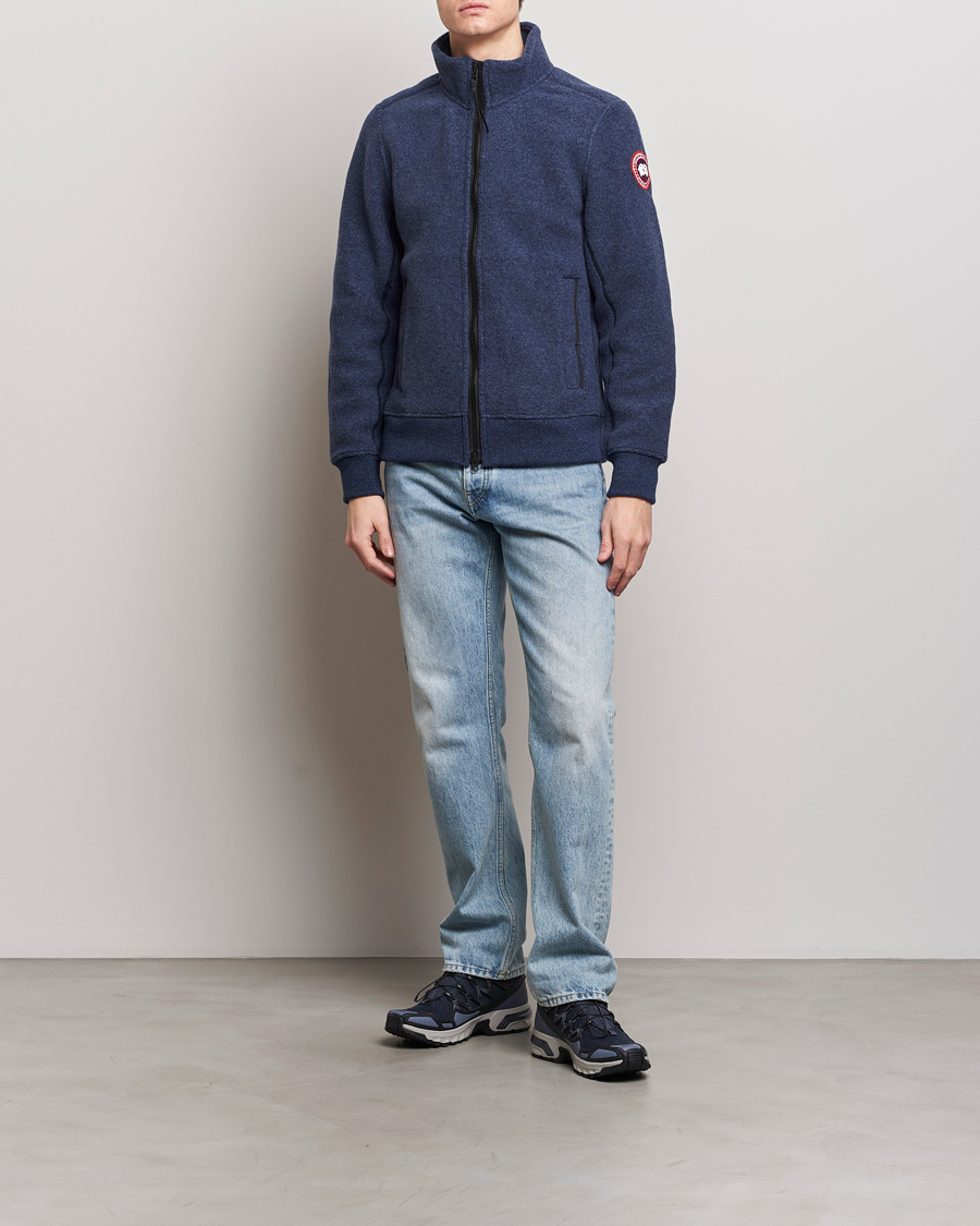 Herren | Jacken | Canada Goose | Lawson Fleece Jacket Atlantic Navy