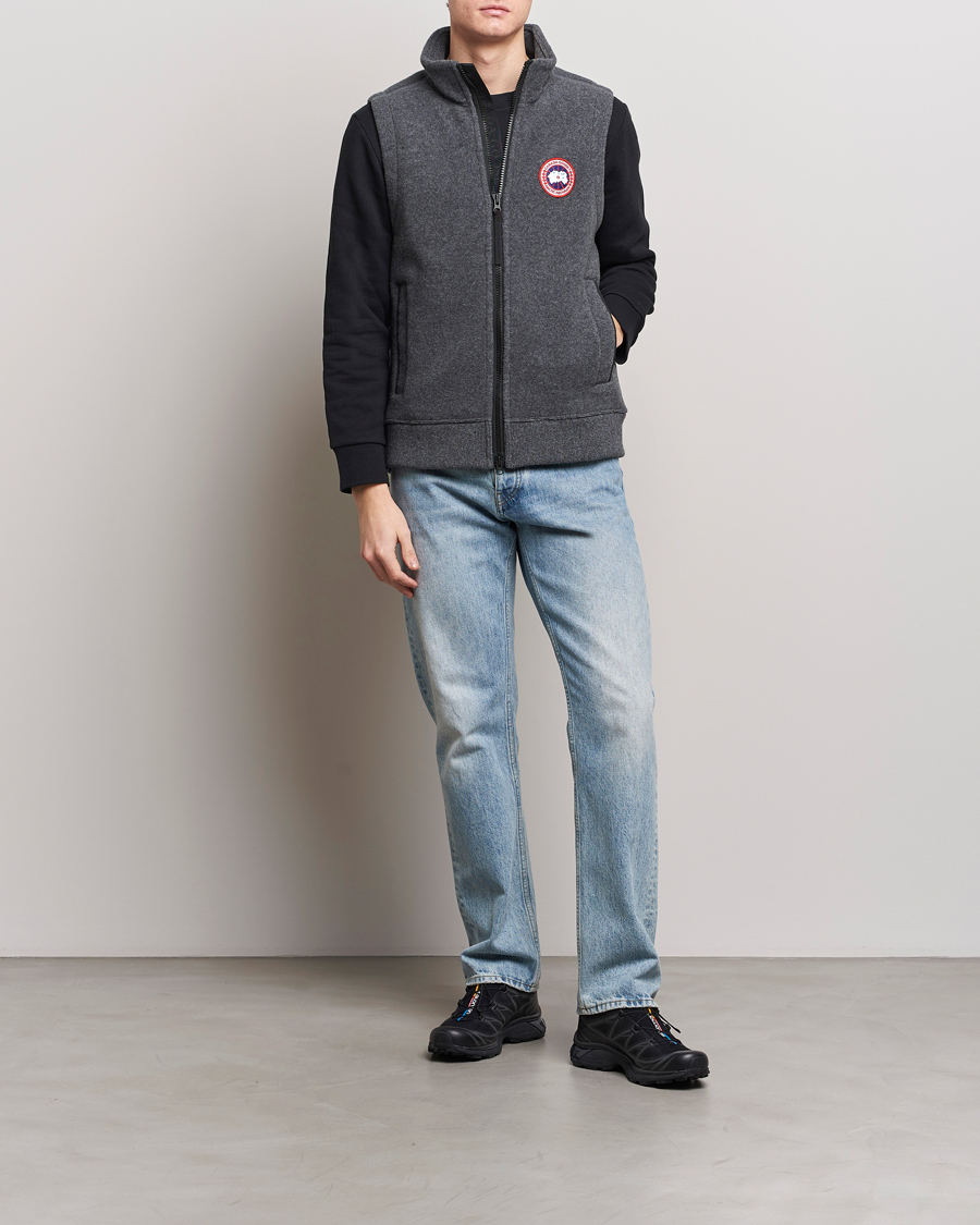 Herren | Jacken | Canada Goose | Mersey Fleece Vest Quarry Grey