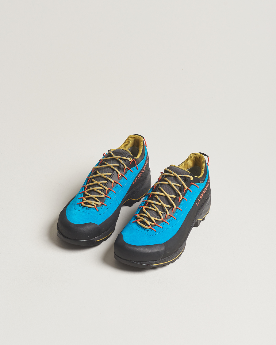 Herren | La Sportiva TX4 Evo GTX Hiking Shoes Tropic Blue/Bamboo | La Sportiva | TX4 Evo GTX Hiking Shoes Tropic Blue/Bamboo