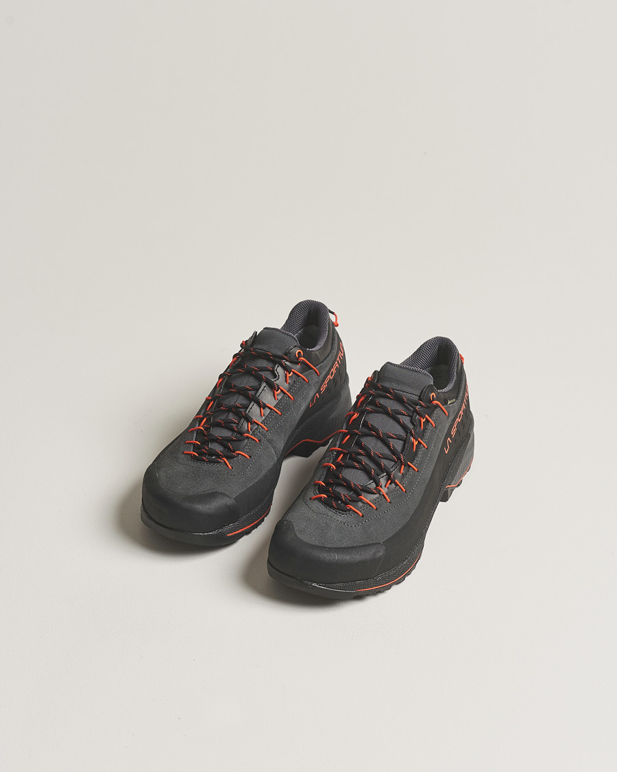 Men | Hiking shoes | La Sportiva | TX4 Evo GTX Hiking Shoes Carbon/Cherry Tomato