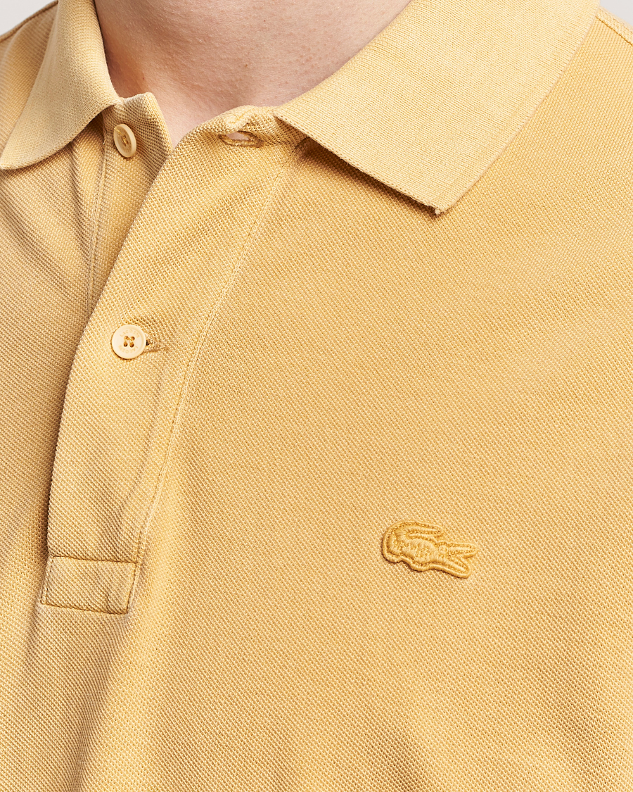 Herren | Poloshirts | Lacoste | Classic Fit Natural Dyed Tonal Polo Golden Haze