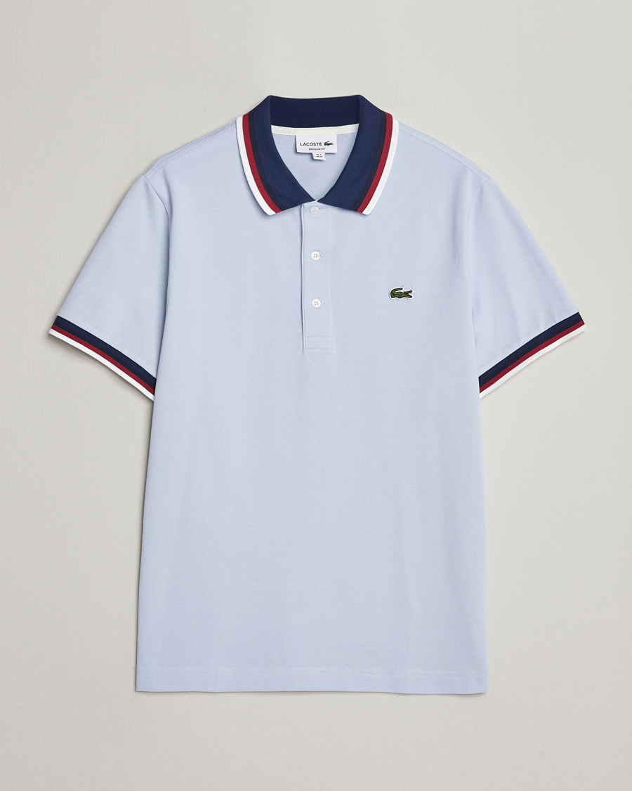 Herren | Poloshirts | Lacoste | Regular Fit Tipped Polo Phoenix Blue