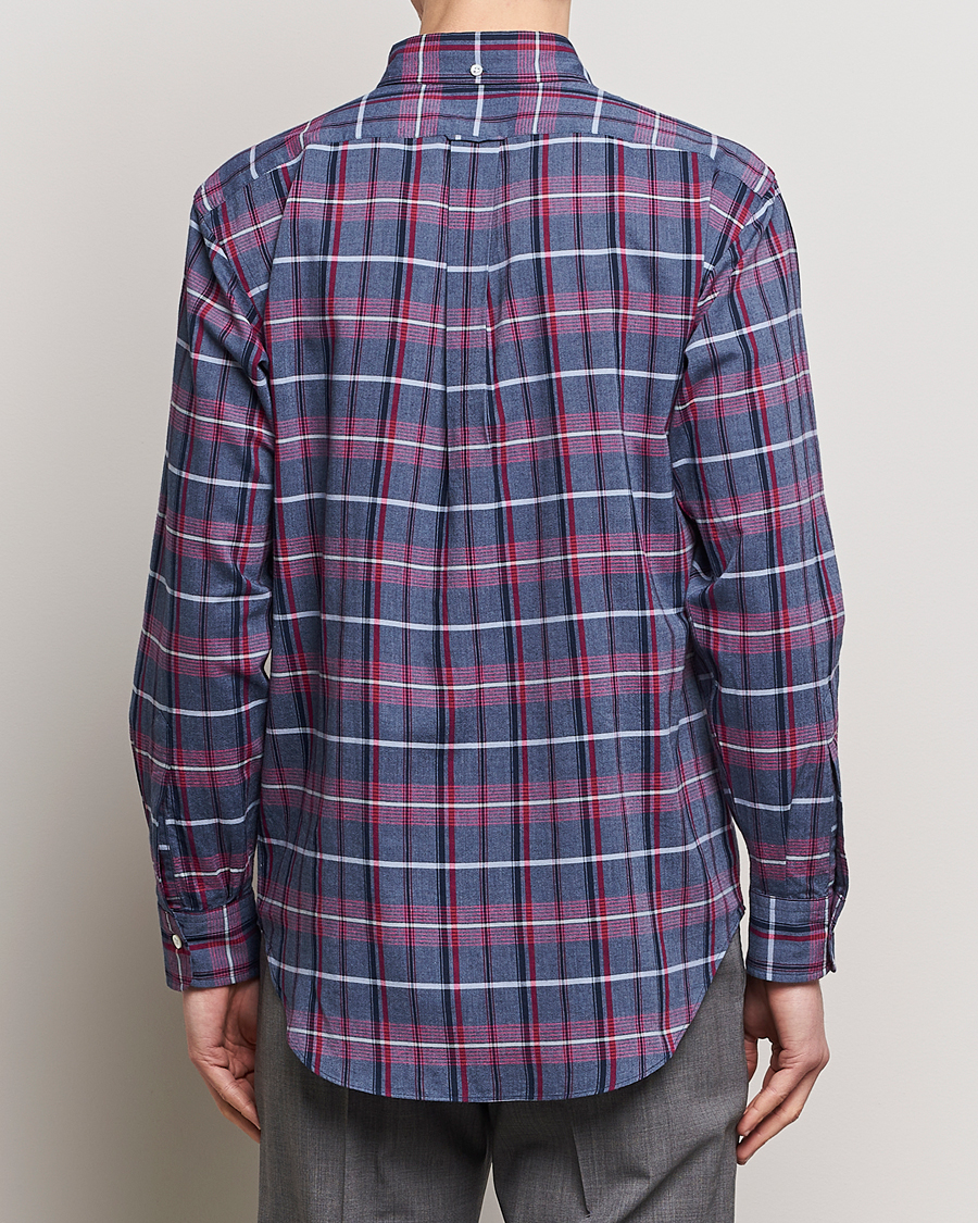 Herren | Hemden | Kamakura Shirts | Vintage Ivy Button Down Shirt Blue Madras