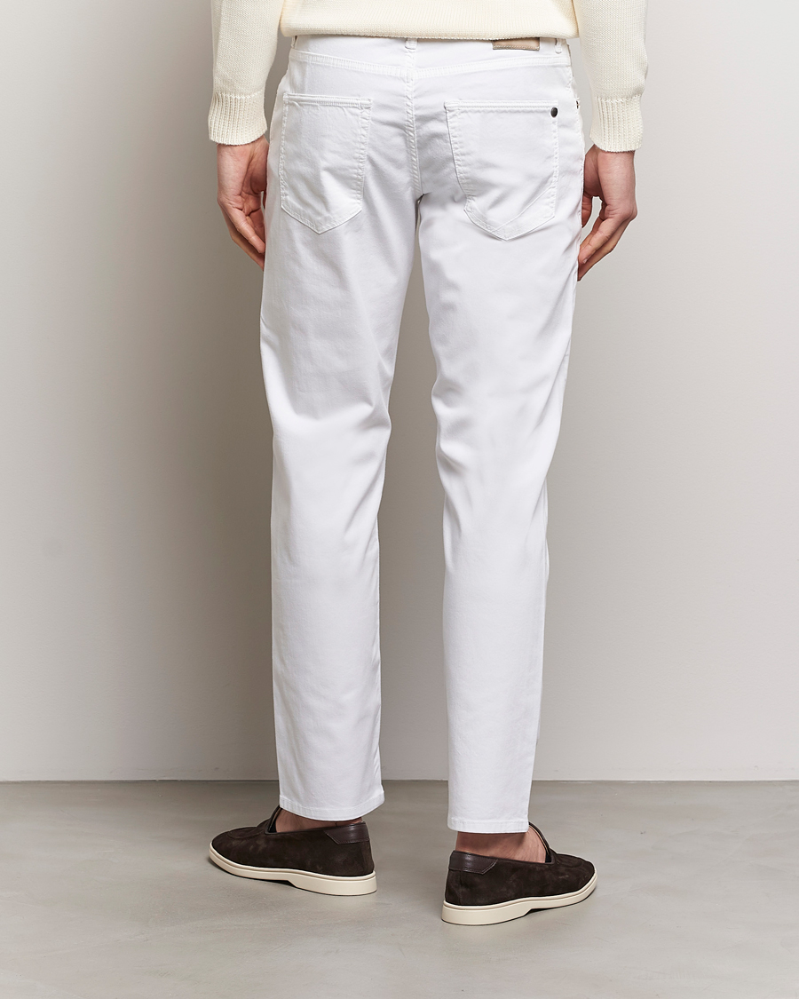 Herren | Hosen | Incotex | 5-Pocket Cotton/Stretch Pants White