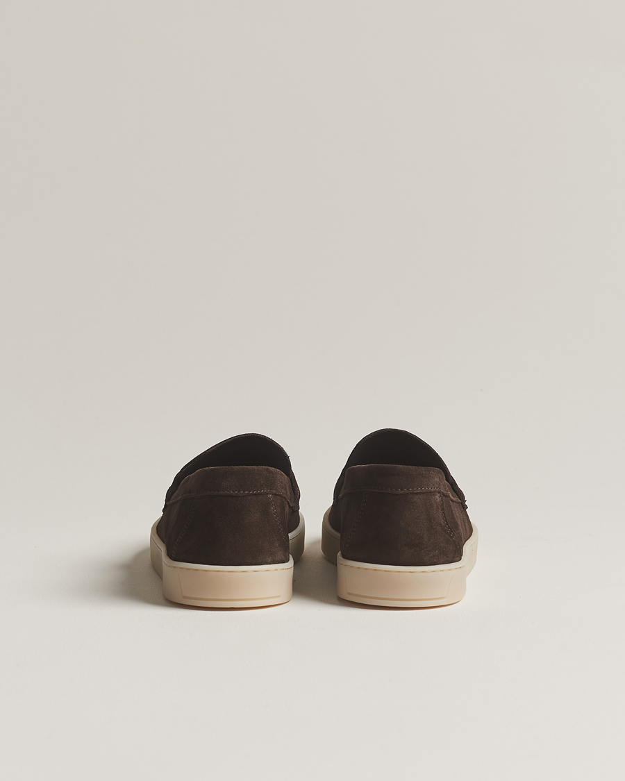 Herren | Schuhe | Canali | Summer Loafers Dark Brown Suede