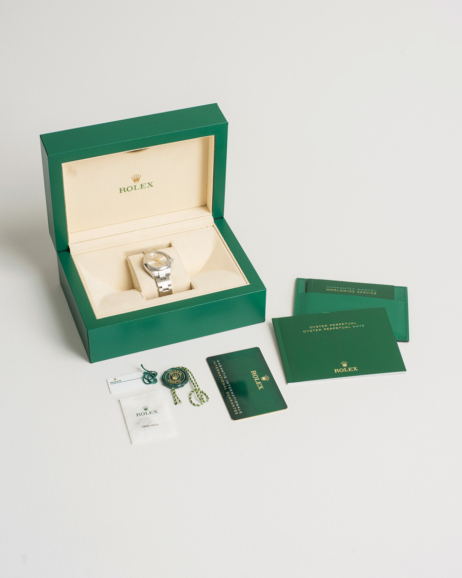 Herren | Rolex Pre-Owned Oyster Perpeptual 28 276200 Silver | Rolex Pre-Owned | Oyster Perpeptual 28 276200 Silver