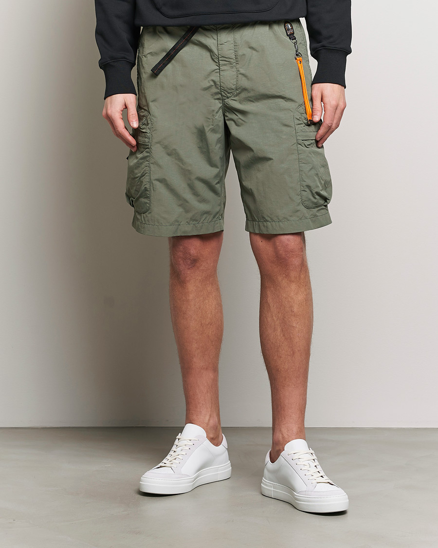 Herren | Shorts | Parajumpers | Walton Vintage Nylon Shorts Thyme Green