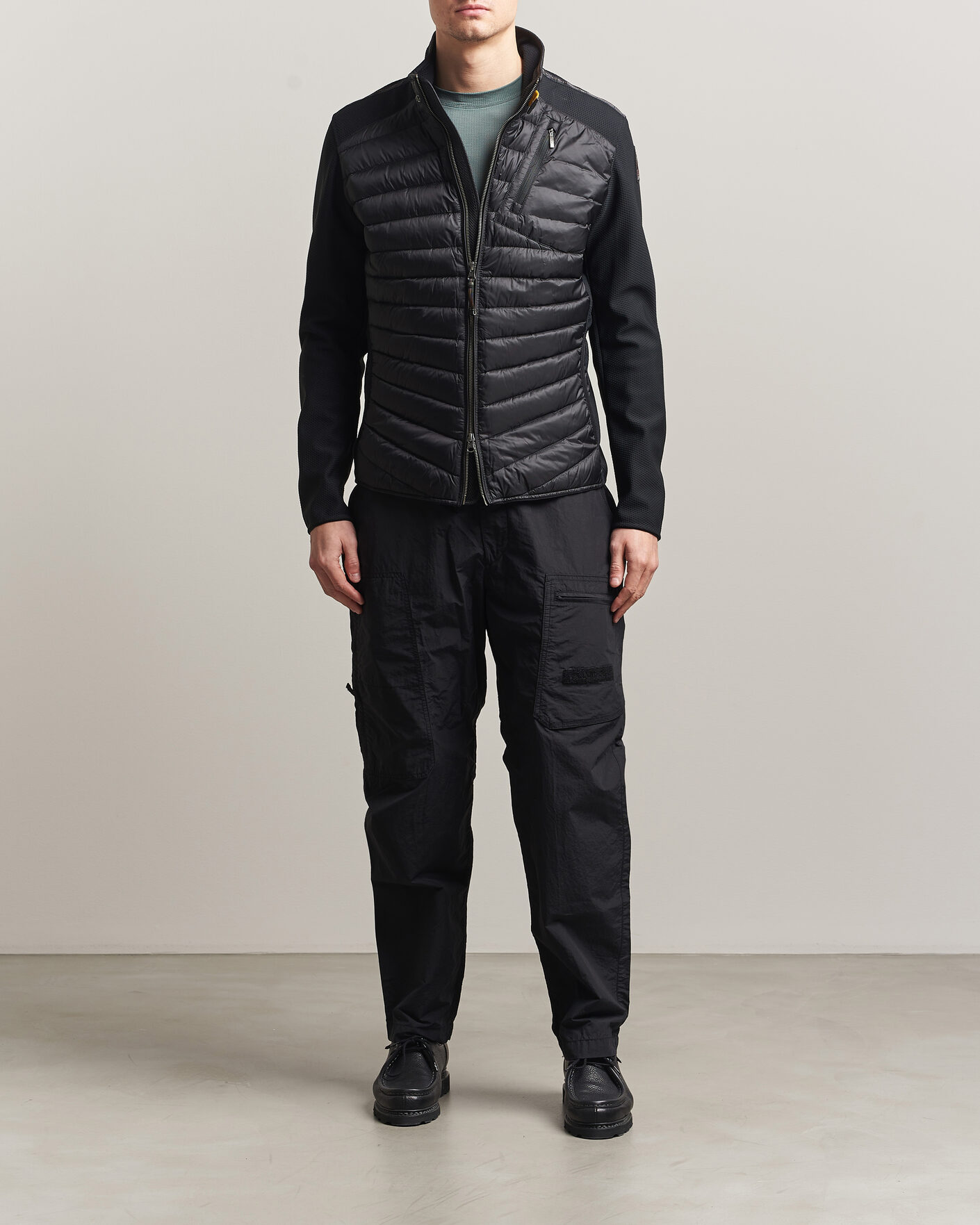 Herren | Jacken | Parajumpers | Jayden Mesh Hybrid Jacket Black
