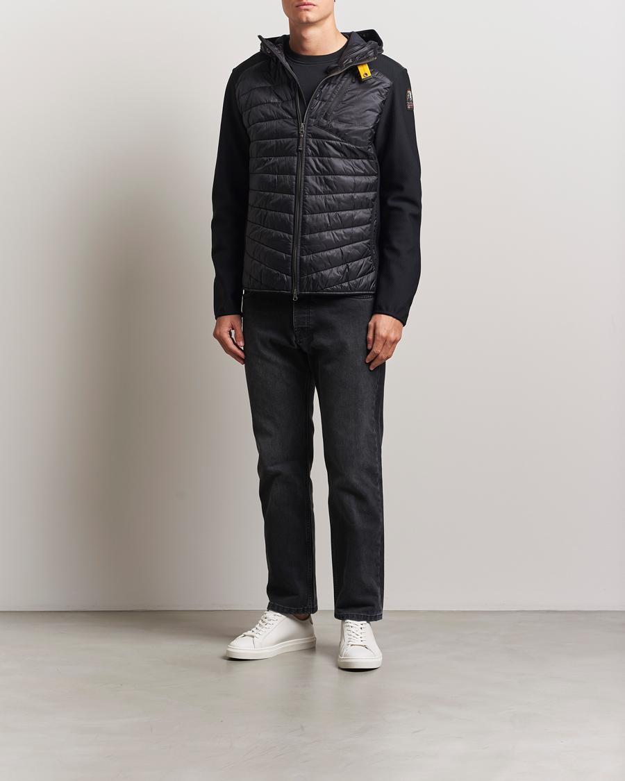 Herren | Jacken | Parajumpers | Nolan Mesh Hooded Hybrid Black