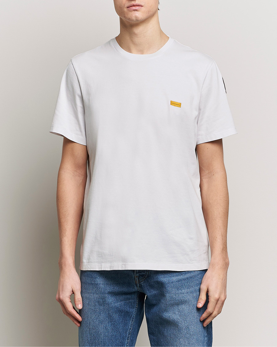 Herren | Weiße T-Shirts | Parajumpers | Iconic Crew Neck T-Shirt Cloud